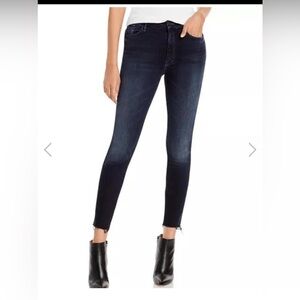 MOTHER The Looker Ankle Fray Jeans size 28